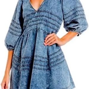 Free people - Sweet surrender denim dress